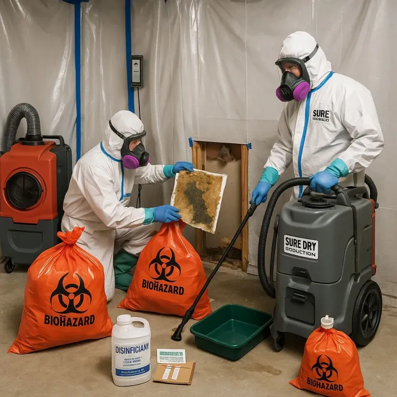 Contaminated Water Handling Protocols process in Brackenridge, PA