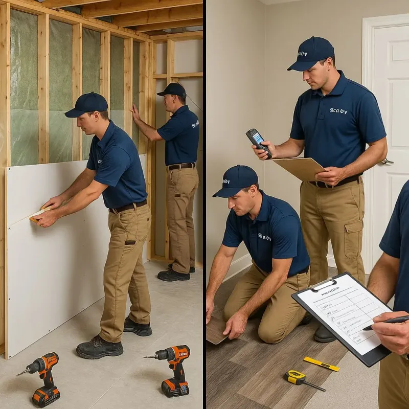Repairs and Reconstruction process in Brackenridge, PA